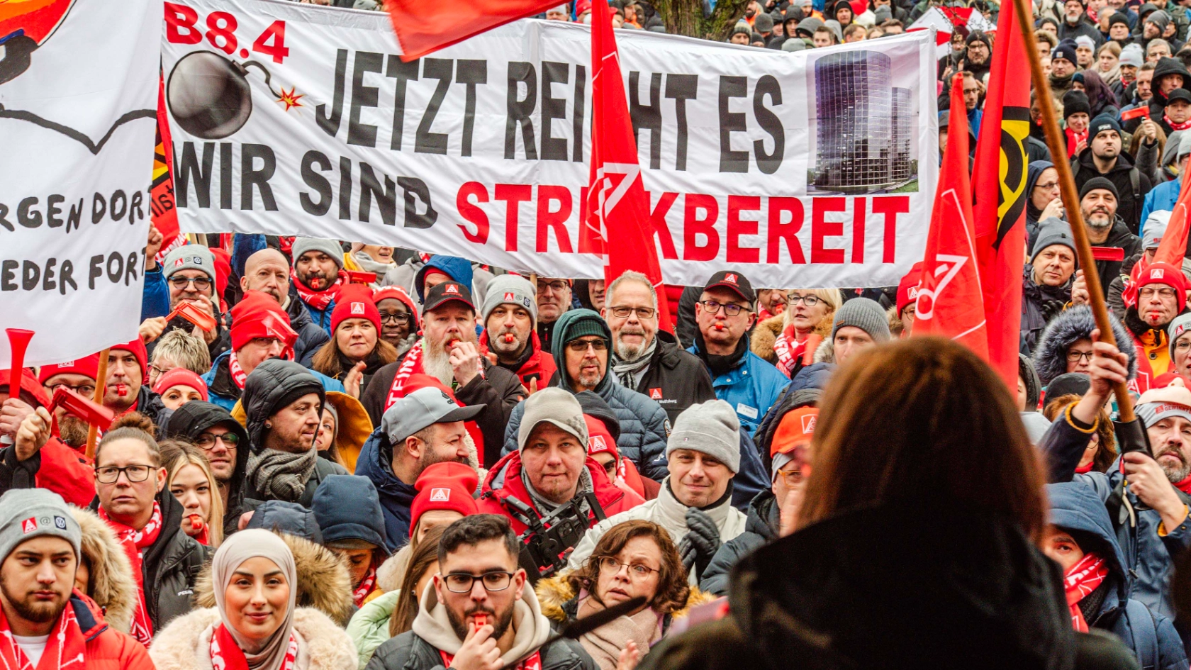Volkswagen Aktion Streik 
