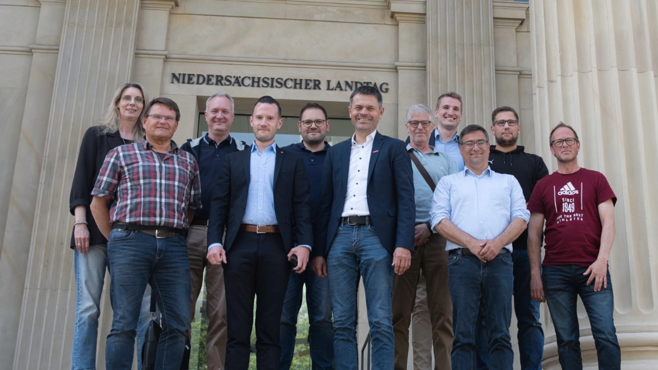 Gewerkschaftlicher Handwerksausschuss zu Gast im Landtag