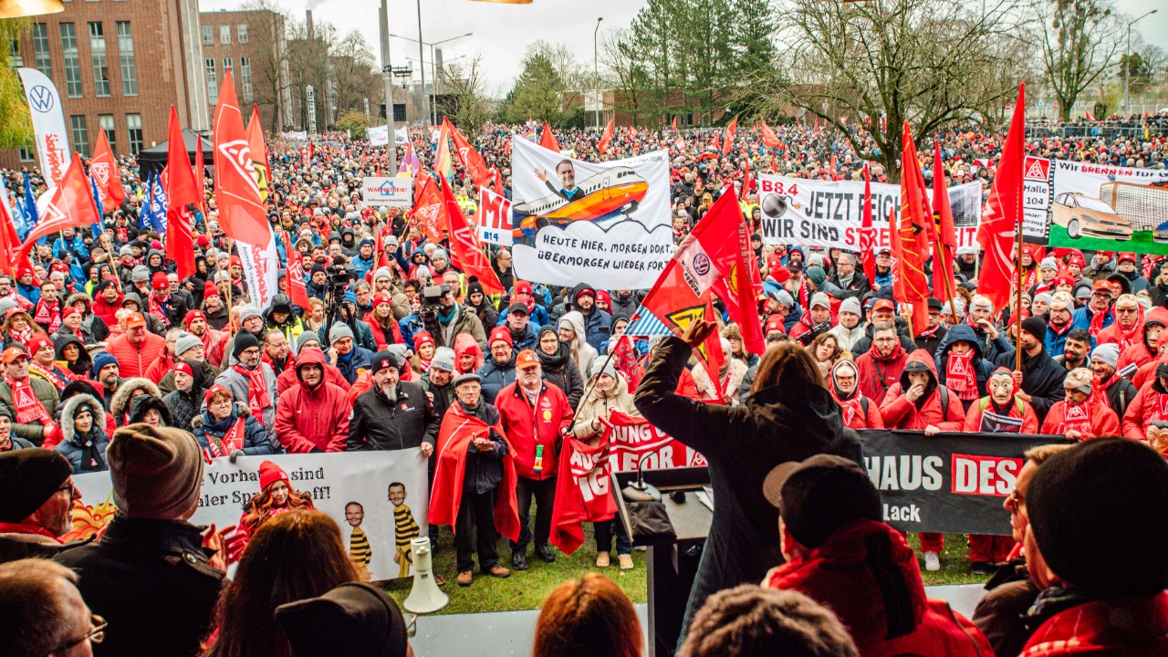 Warnstreik VW WOB