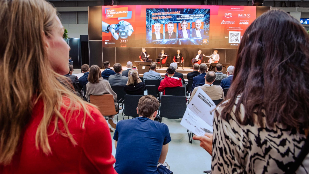 Hannover Messe 2025 - Diskussionsveranstaltung der IG Metall