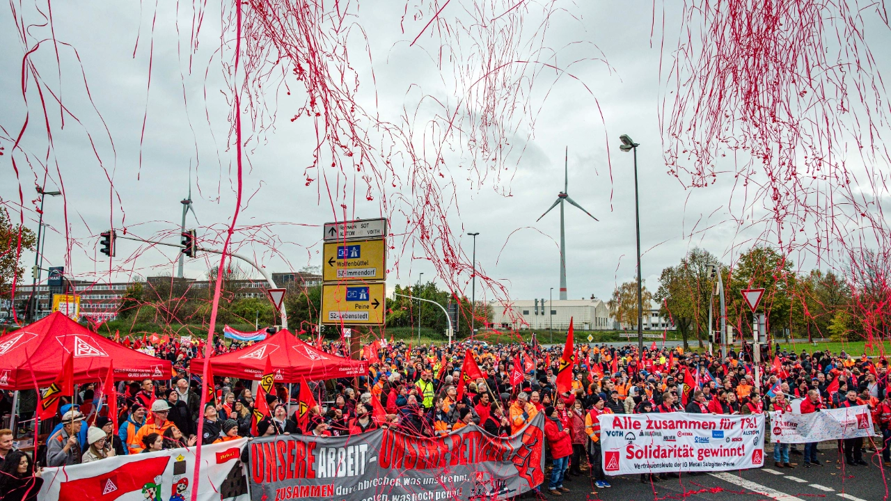 Warnstreik SZ