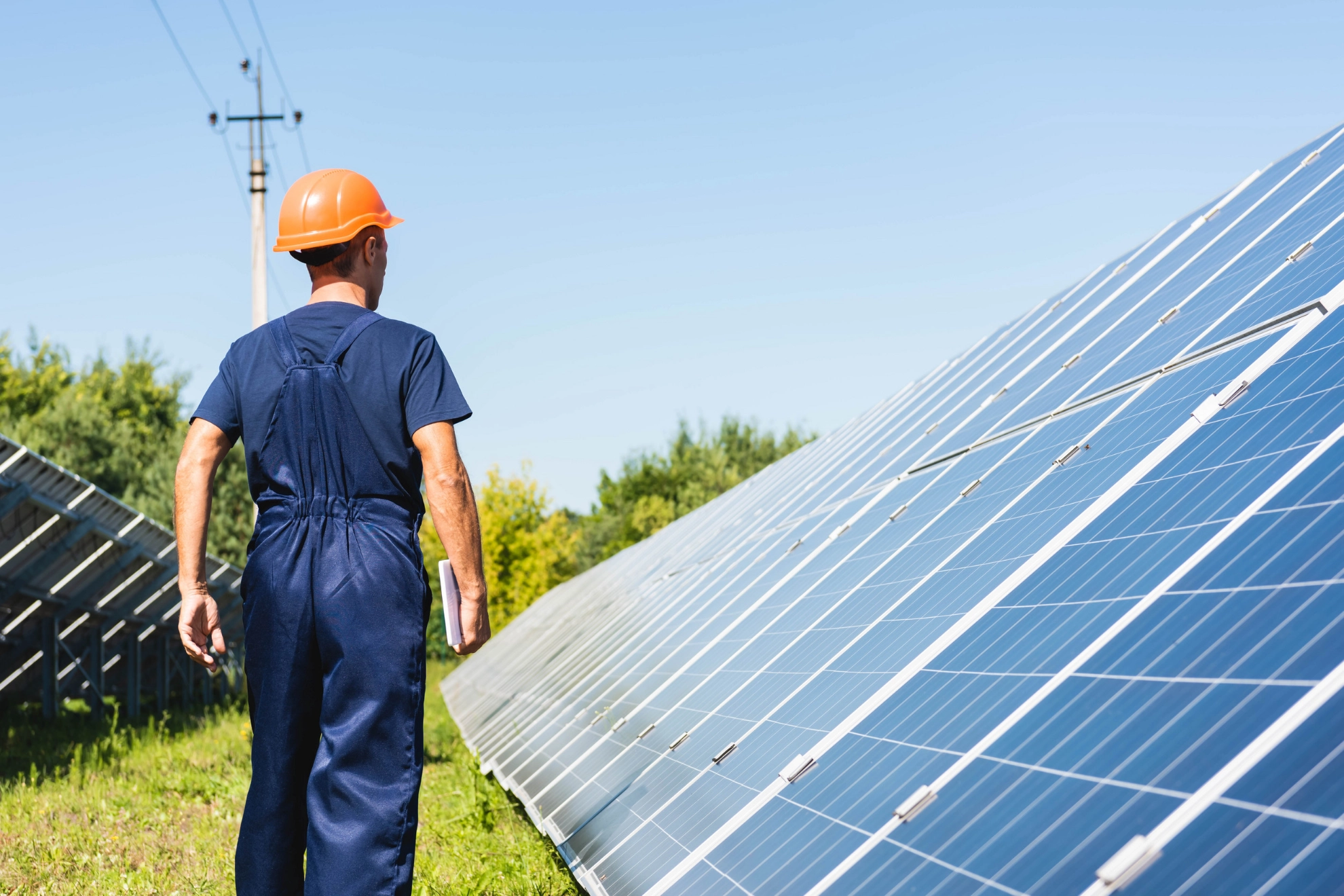 Solar PV Arbeiter