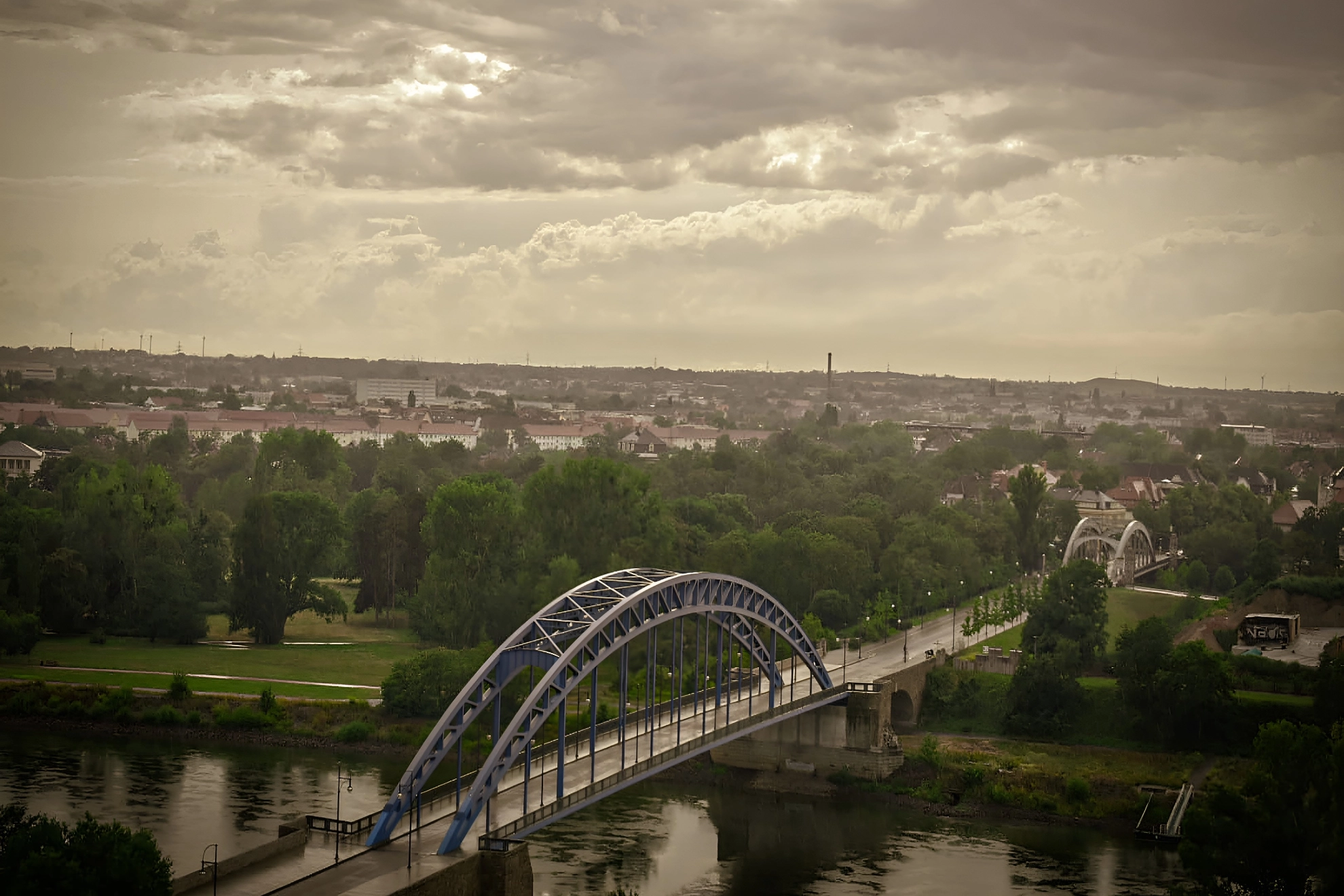 Magdeburg bewölkt