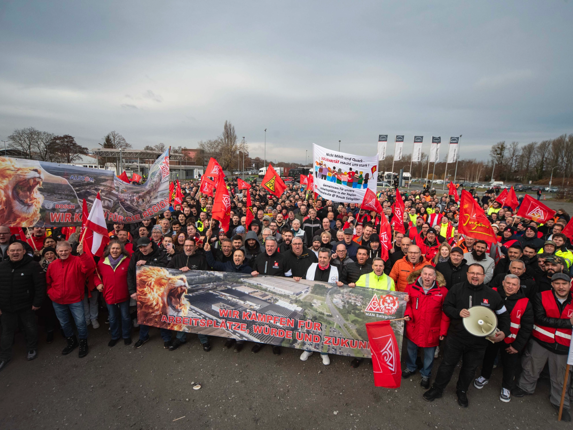 IG Metall, Protest Salzgitter 10.12.2025