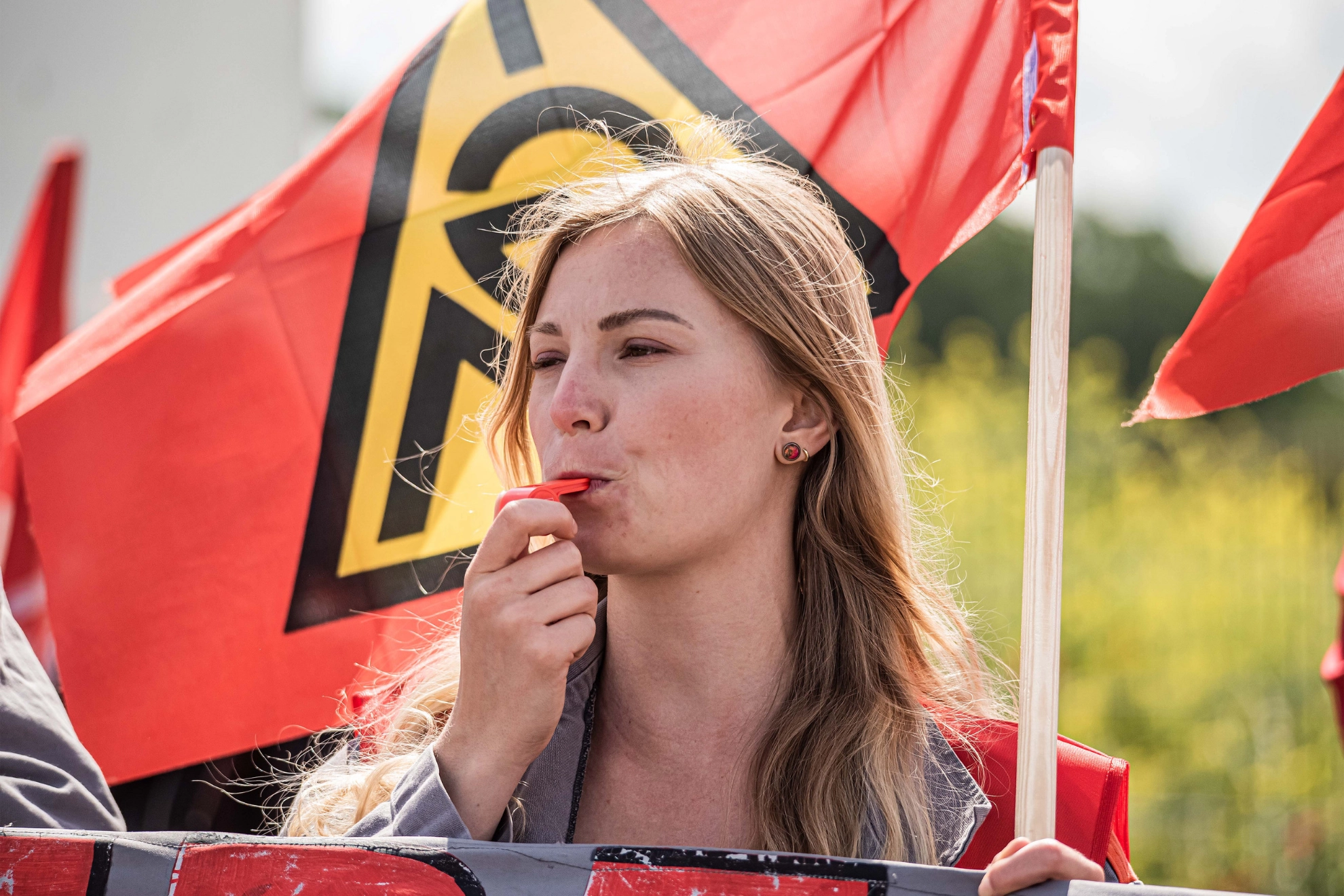 Warnstreik Salzgitter Stahl