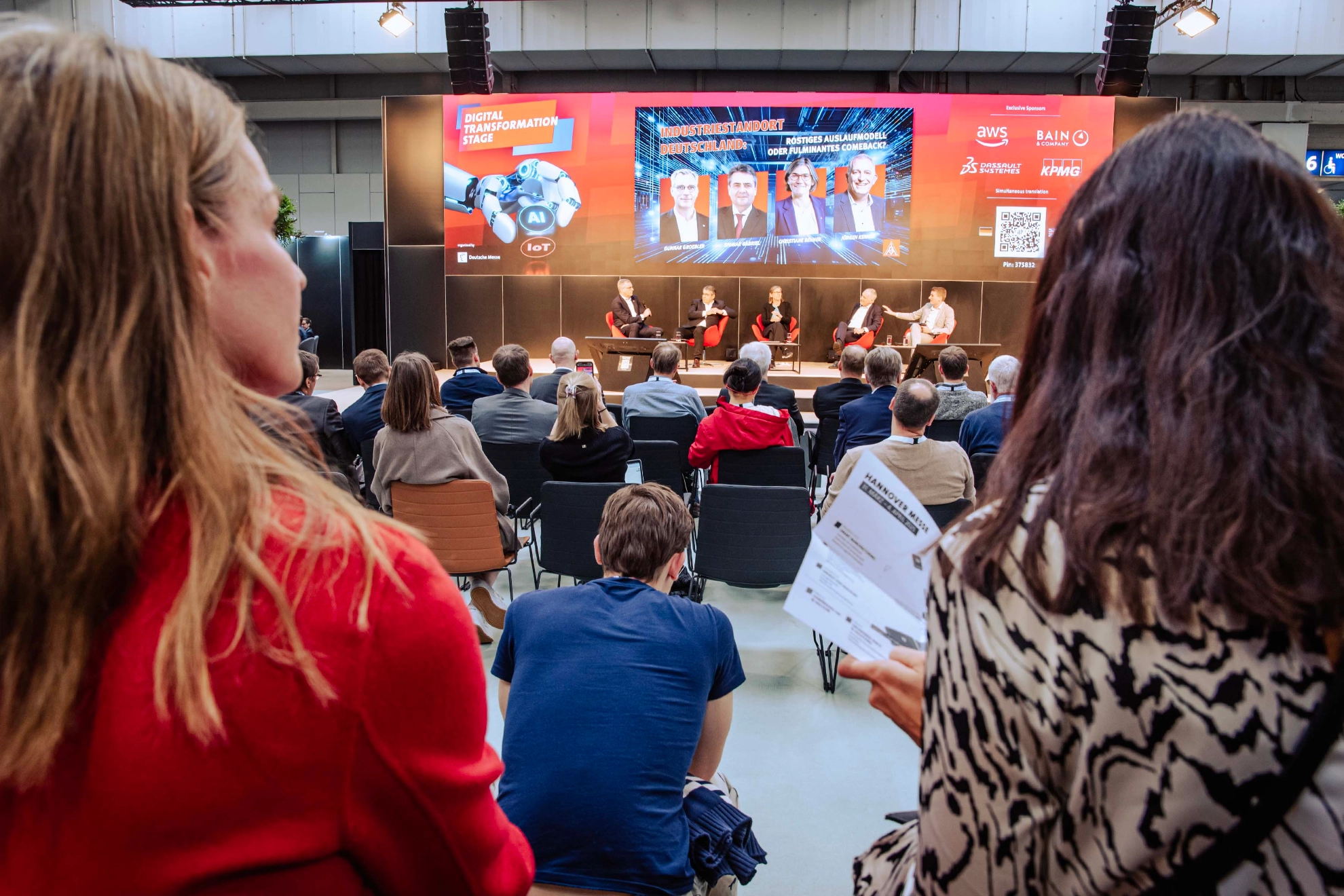 Hannover Messe 2025 - Diskussionsveranstaltung der IG Metall