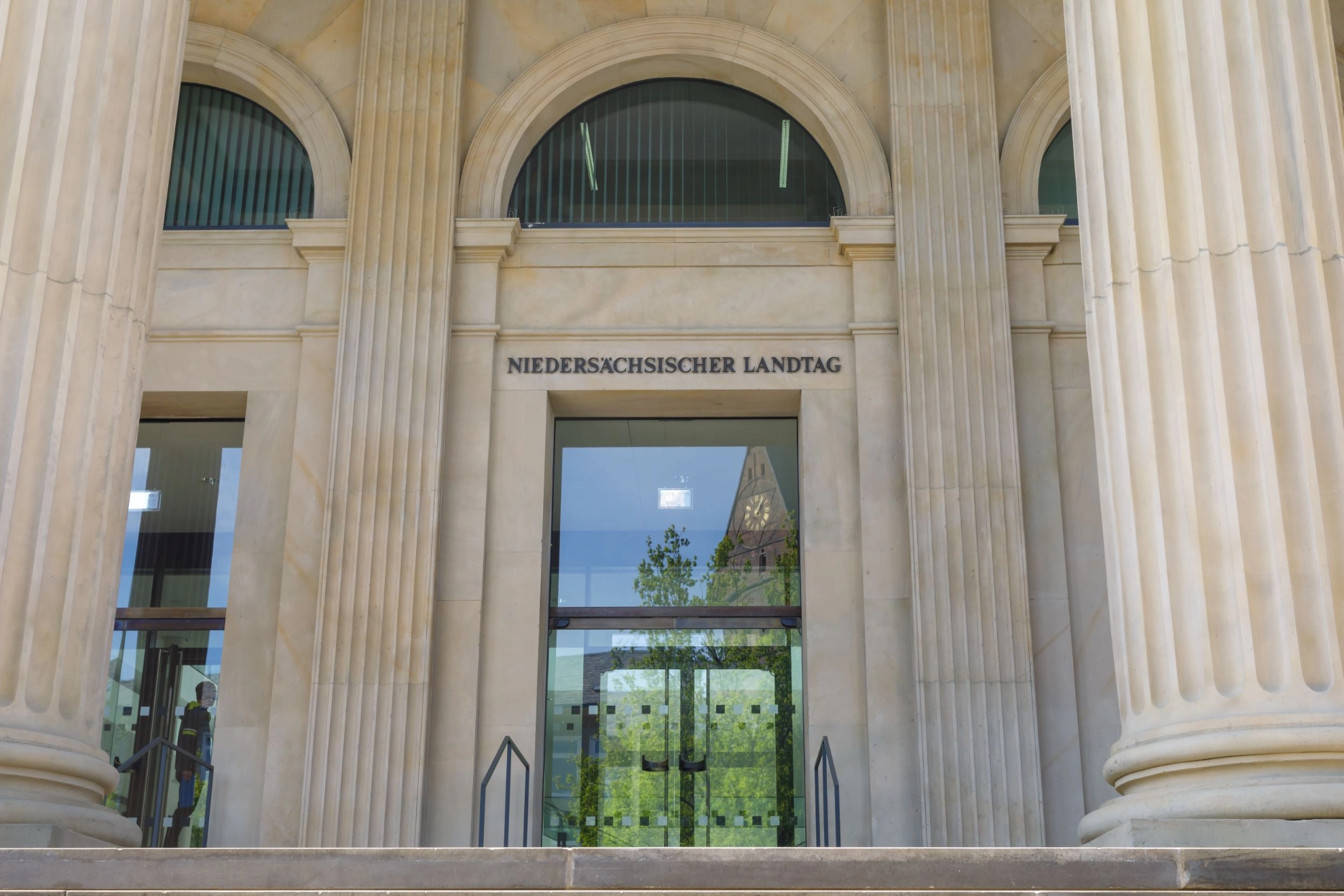 Niedersaechsischer Landtag in Hannover: Aussenansicht
