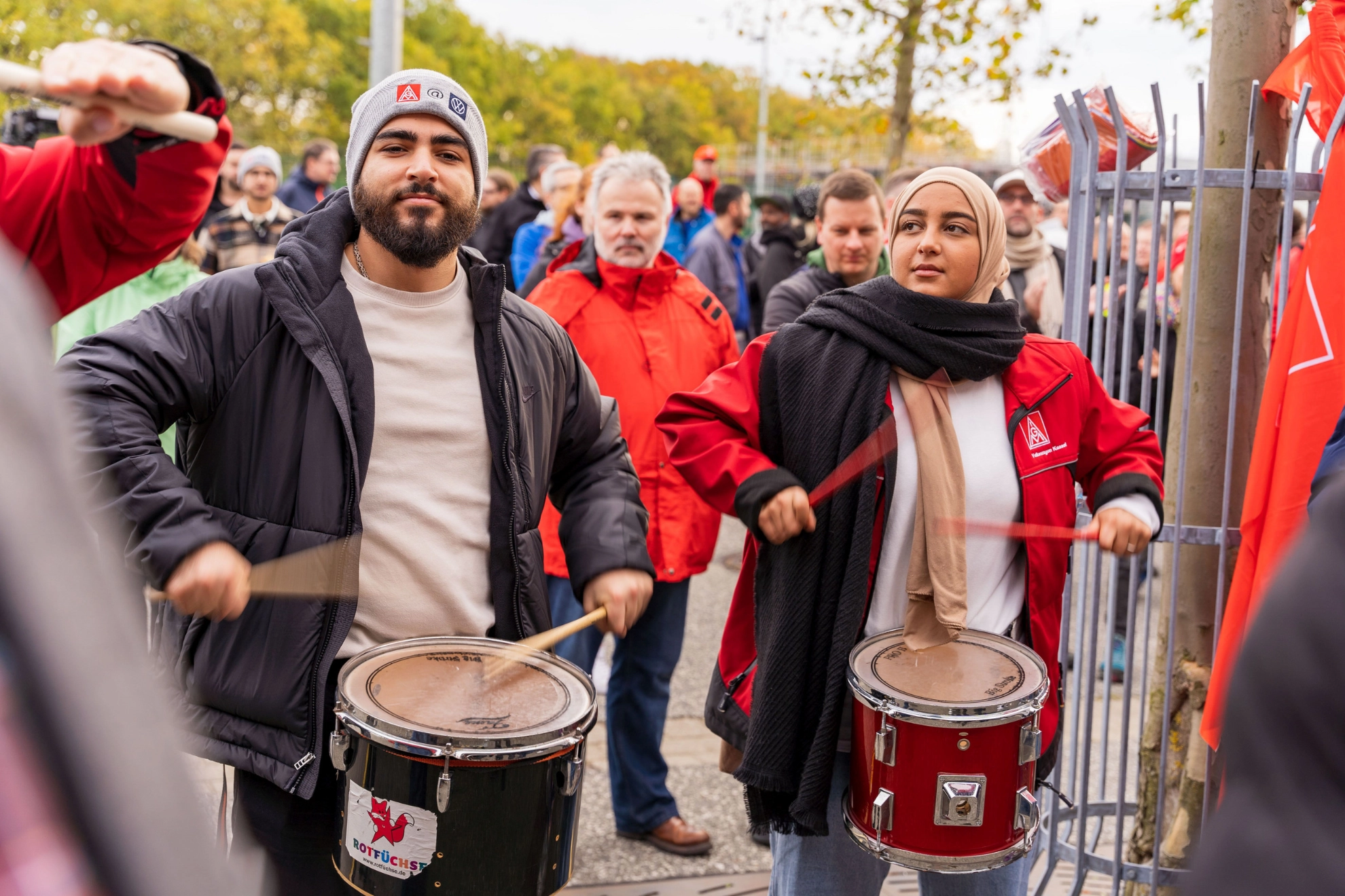 Warnstreik VW