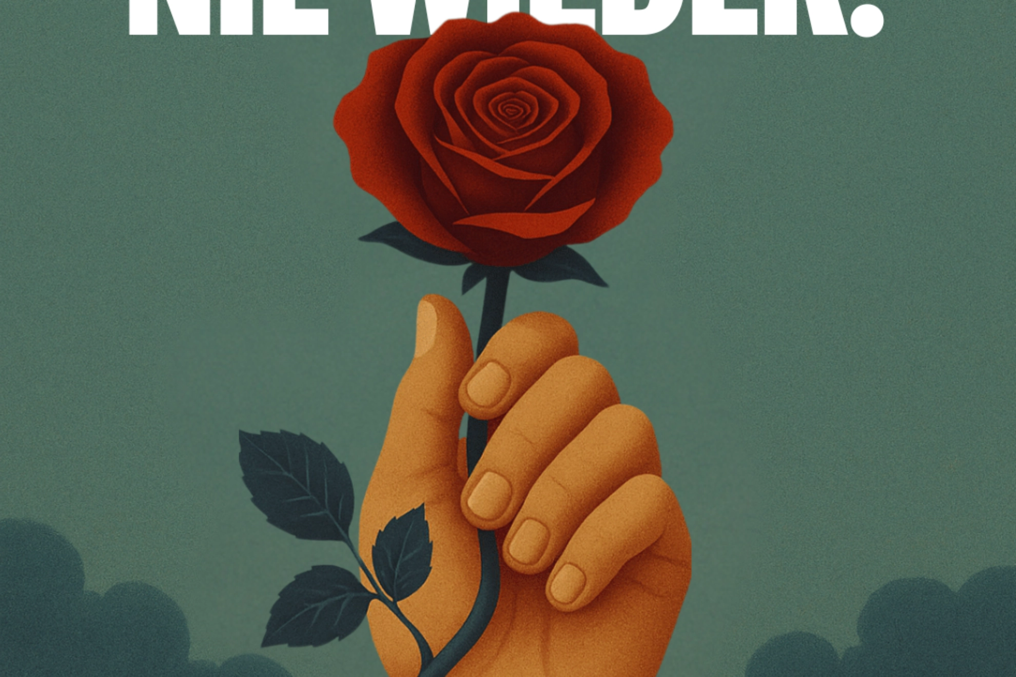 Nie Wieder! Plakat