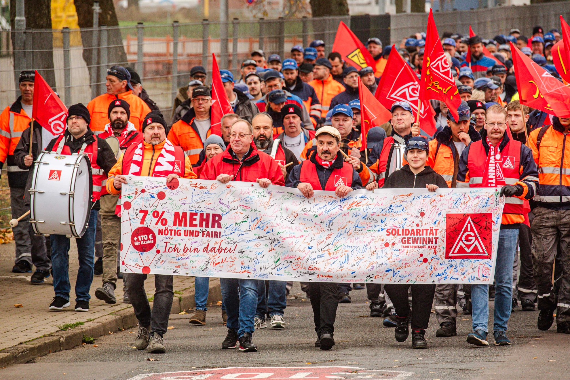 Warnstreik Alstom SZ