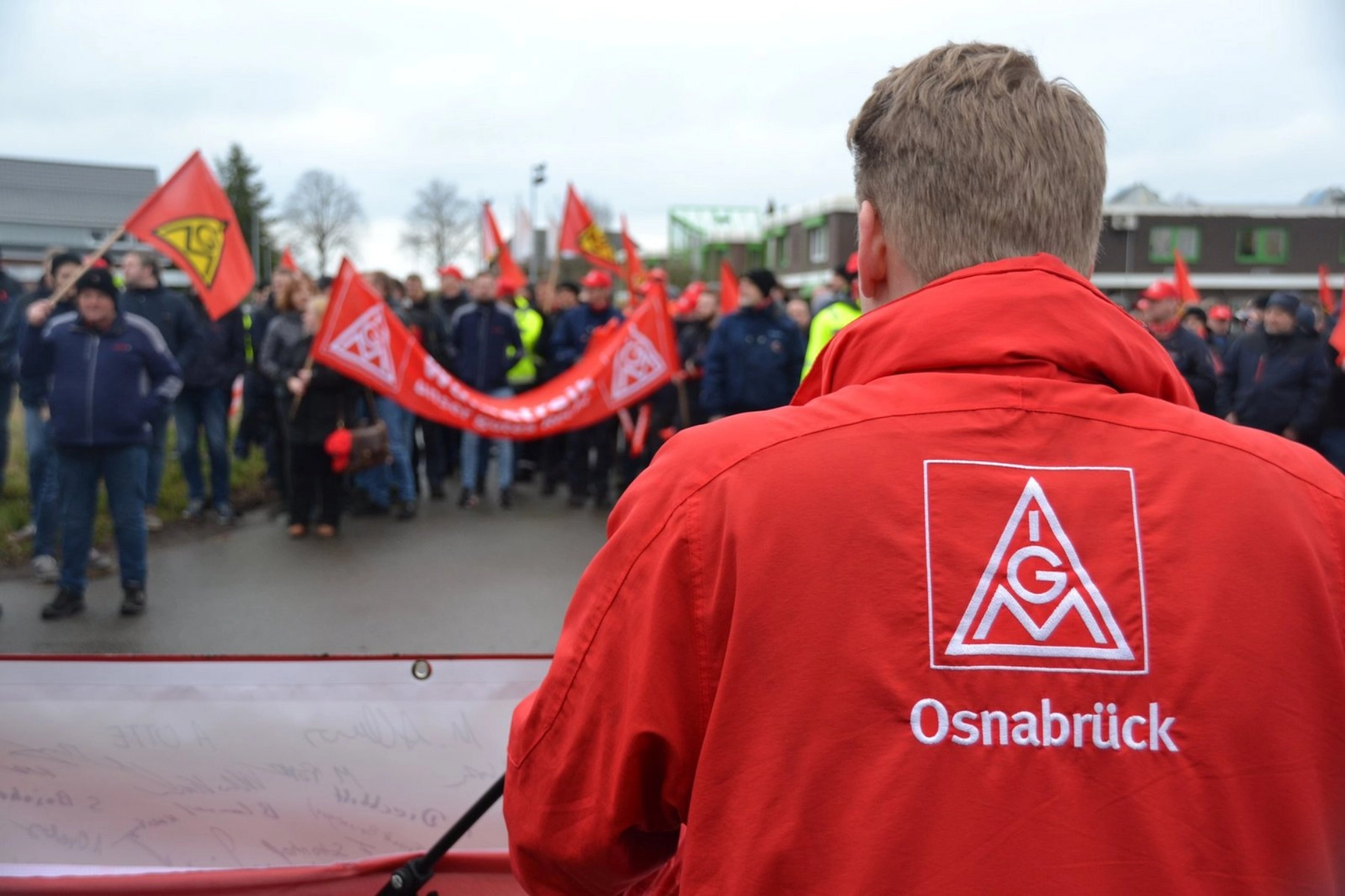 Warnstreik Meurer Osnabrück