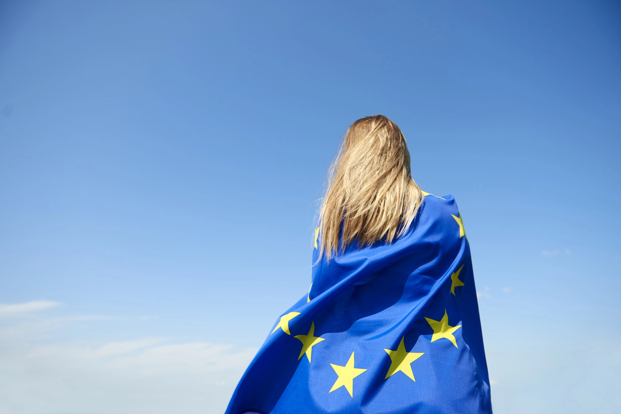 Symbolbild Europa Flagge