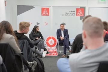 IG Metall-Jugend im Austausch mit Wirtschaftsminister Olaf Lies