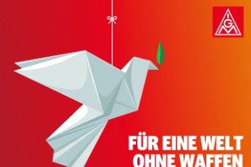 IG Metall mahnt zu Frieden