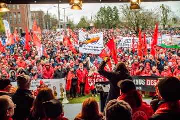 Massiver Arbeitskampf ab Anfang Dezember notwendig