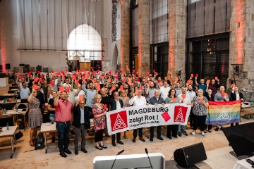 Kein Platz für Rassismus und Fremdenfeindlichkeit in Sachsen-Anhalt