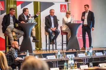 Positives Zukunftsbild Schwarzmalerei entgegensetzen