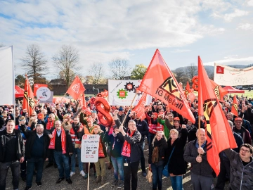 IG Metall mobilisiert frostigen Widerstand