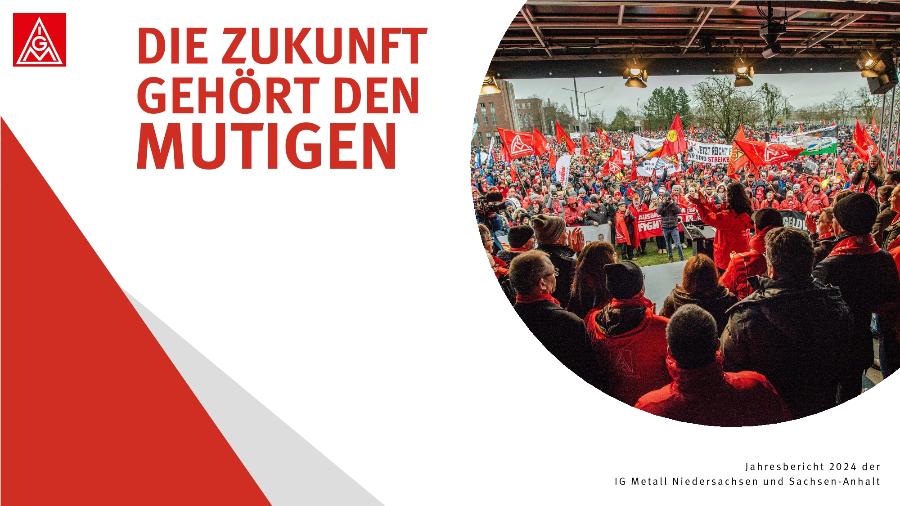 IG Metall NDS-LSA: Geschäftsbericht 2024