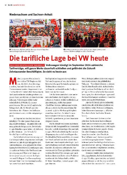 metallzeitung 09/10 2025